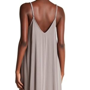 Love Stitch V-Neck Gauze Maxi Dress